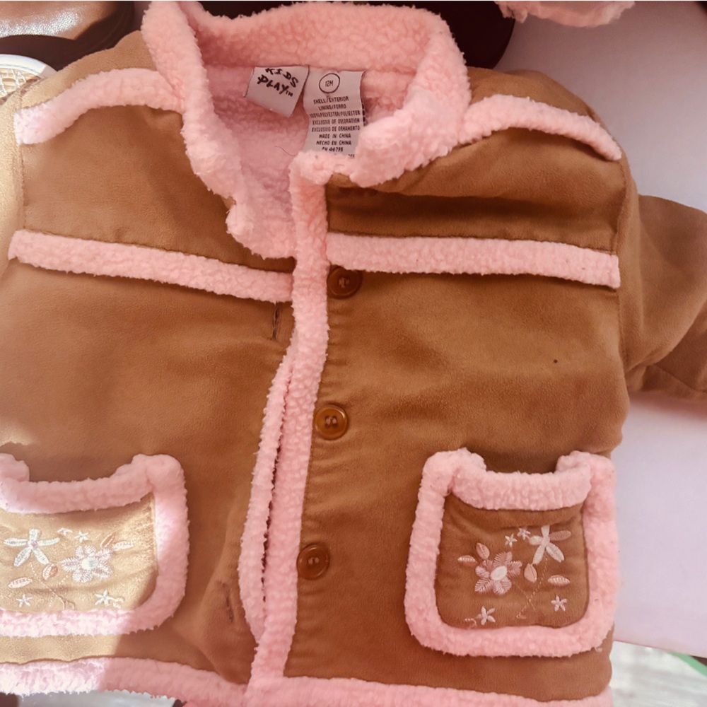 Zara Pink and Tan Diaper Covers